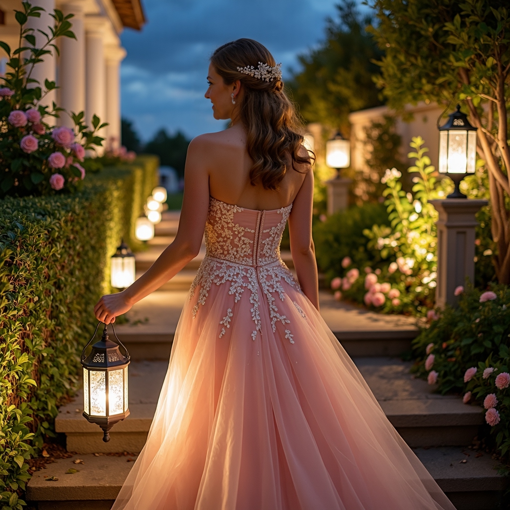 photograph of amy773 woman descending a-FLUX TRAIN